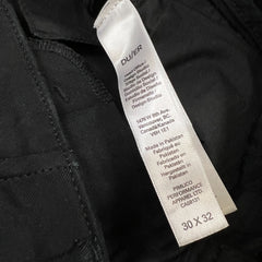 DU/ER Pants Mens 30x32 Black Live Free Tactical Utility Cargo Stretch Cinch Hem