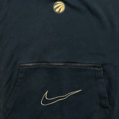 Nike Toronto Raptors Hoodie Mens 3XL Black City Edition Courtside NBA Basketball Hooded Sweater