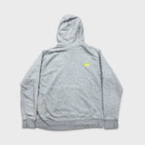 Nike Sportswear Hoodie Mens Large Gray Multi Swoosh Pullover Sweater