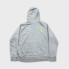 Nike Sportswear Hoodie Mens Large Gray Multi Swoosh Pullover Sweater