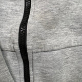 Nike Sportswear Hoodie Mens Medium Gray Tech Fleece Full Zip Hooded Sweater