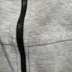 Nike Sportswear Hoodie Mens Medium Gray Tech Fleece Full Zip Hooded Sweater