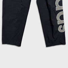 Adidas Originals Track Pants Mens Large Black Relaxed Spell Out Athletic