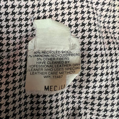 Vintage 90s Hard Rock Cafe Jacket Mens Small Red Varsity Letterman Bomber