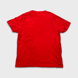 Vintage 90s Kappa T Shirt Mens Large Red Graphic Short Sleeve Tee