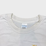 Vintage 90s Canadian Postal Challenge T Shirt Mens Large White Faded Graphic Tee