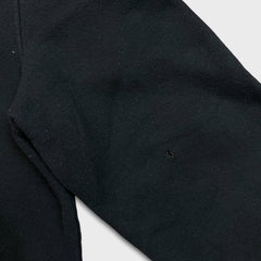 Michael Kors Hoodie Mens Large Black Logo Tape Pullover Hooded Sweater