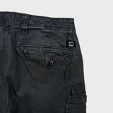 G-Star Raw Pants Mens 30x27 Gray Rovic Zip Straight Utility Cargo Casual