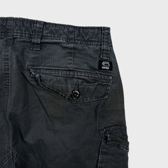 G-Star Raw Pants Mens 30x27 Gray Rovic Zip Straight Utility Cargo Casual