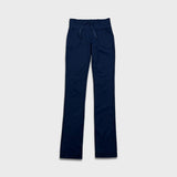 Lululemon Still Pant Womens Size 8 Blue Mid Rise Yoga Pilates Leggings