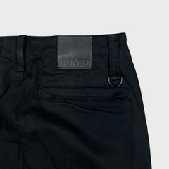 DU/ER Pants Mens 30x32 Black Live Free Tactical Utility Cargo Stretch Cinch Hem