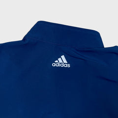 Adidas Golf Vest Mens Large Blue 1/4 Zip Lightweight Sportswear Jacket