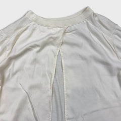 Lululemon Bring It Backbend Sweater Womens Large Off White Relaxed Yoga Pullover