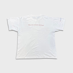 Vintage 1999 IRS Form 1040 Tax Season Survivor T Shirt Mens XL White Novelty Tee