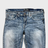 Silver Jeans Co. Grayson Mens 36x29 Blue Relaxed Fit Straight Leg Light Wash Denim Pants