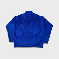 Vintage 90s Patagonia Synchilla Fleece Mens Medium Blue Deep Pile USA 1/2 Zip Jacket