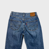 Levi's 501 '90s Style Jeans Womens 27x30 Blue Original Fit Straight Medium Wash Denim Pants