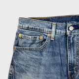 Levi's 505 Jeans Mens 32x34 Blue Regular Fit Straight Leg Faded Medium Wash Denim Pants
