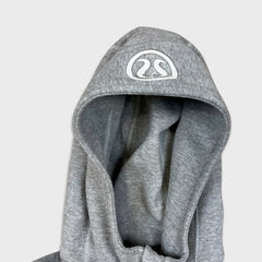 Lululemon Scuba Hoodie Womens Size 2 Gray Full Zip Sports Hooded Sweater