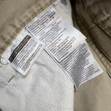 Levi's 510 Skinny Fit Jeans Mens 31x30 Beige Mid Rise Tapered Leg Khaki