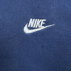 Nike Sportswear Hoodie Mens Medium Blue Swoosh Pullover Hooded Sweater