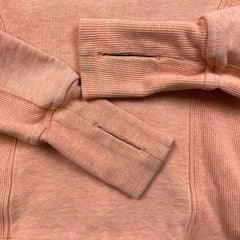 Lululemon Scuba Hoodie Womens Size 4 Pink Full Zip Sports Hooded Sweater