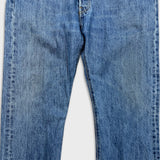 Levi's 501 Jeans Mens 36x30 Blue Original Fit Straight Leg Medium Wash Denim Pants