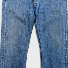 Levi's 501 Jeans Mens 36x30 Blue Original Fit Straight Leg Medium Wash Denim Pants