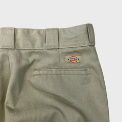 Dickies 874 Pants Mens 32x32 Beige Original Fit Workwear Casual Chino Trousers