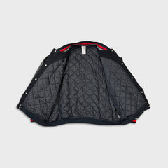 Vintage 2004 Disney The Incredibles Jacket Mens XL Black Movie Promo Varsity Bomber