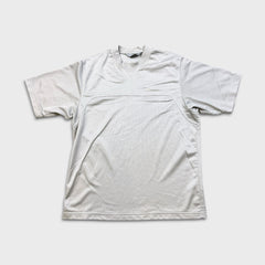 Vintage Nike Sportswear T Shirt Men Medium Gray Swoosh Athletic Y2K Short Sleeve Tee