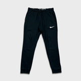 Nike Sportswear Sweatpants Mens Medium Black Dri Fit Swoosh Athletic Gym Jogger