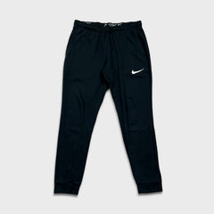 Nike Sportswear Sweatpants Mens Medium Black Dri Fit Swoosh Athletic Gym Jogger