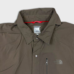 The North Face Shirt Mens Medium Brown Spell Casual Button Up
