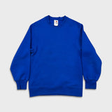 Vintage Fruit of The Loom Blank Sweatshirt Mens Small Blue Crewneck Y2K Pullover
