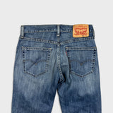 Levi's 511 Jean Mens 29x32 Blue Slim Fit Mid Rise Medium Wash Stretch Denim Pants