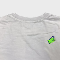 SS20 ADER Error T Shirt Mens Medium White Space Invaders Alien Graphic Tee