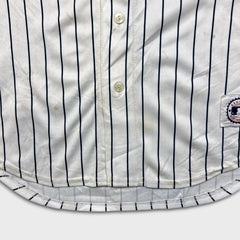 Vintage Majestic New York Yankees Jersey Mens Large White Sports MLB Baseball