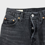 Levi's 501 '90s Style Jeans Womens 24x30 Black Original Fit Straight Dark Wash Denim Pants