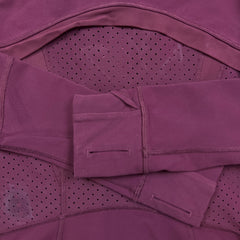 Lululemon Define Jacket Womens Size 6 Purple Full Zip Sports Track Suit Top