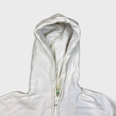 2018 Off-White Photocopy Hooded Sweater Mens Medium White Graphic Hoodie