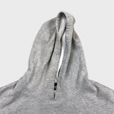 Vintage NBA Hoodie Mens 2XL Gray Basketball Sportswear Y2K Hooded Sweatshirt Pullover