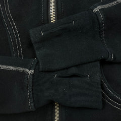 Lululemon Scuba Hoodie Womens Size 8 Black Detachable Sleeves Hooded Sweater