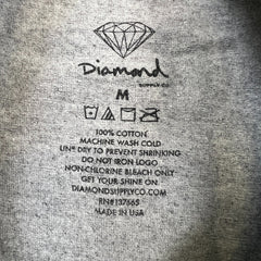 Diamond Supply P-Rod T Shirt Mens Medium Gray Paul Rodriguez Skater Aztec Tee