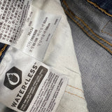 Levi's 502 Jeans Mens 36x32 Blue Regular Taper Fit Stretch Medium Wash Denim Pants
