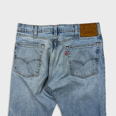 Levi's 517 Bootcut Jeans Mens 31x30 Blue Light Wash Faded Stretch Denim Pants