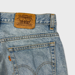 Vintage Levi's 501 Jeans Mens 33x30 Blue Original Straight Orange Tab 90s Denim Pants