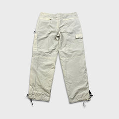 Vintage 90s Chaps Ralph Lauren Track Pants Mens Large Beige Tech Cargo