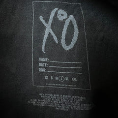 The Weeknd T Shirt Mens Large Black XO After Hours Promo Double Sided Graphic Tee