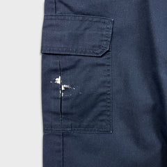 Dickies Pants Mens 36x32 Blue Straight Leg Workwear Casual Chino Cargo Trousers